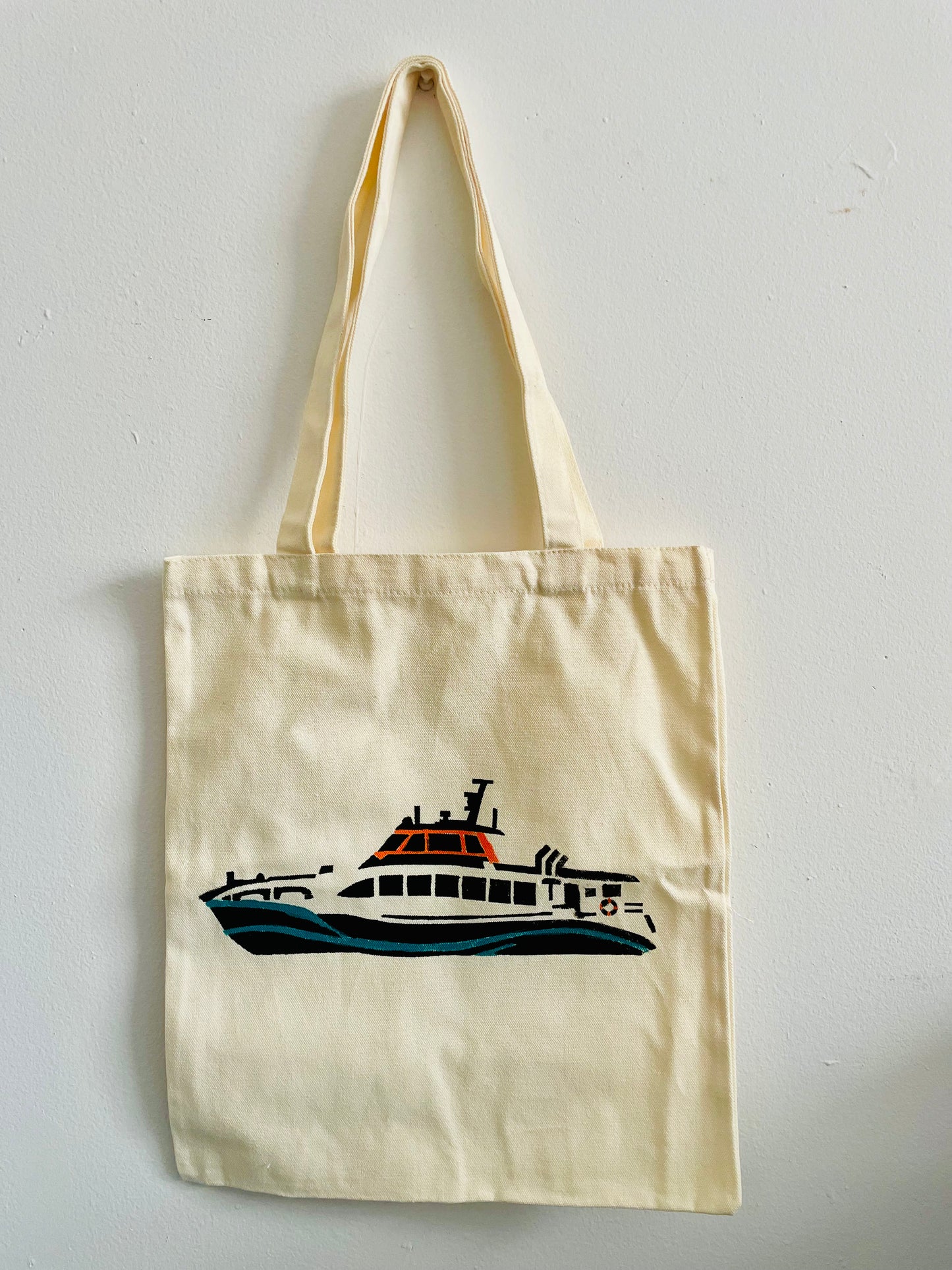 Hand Painted Rich Passage 1 Ferry Tote