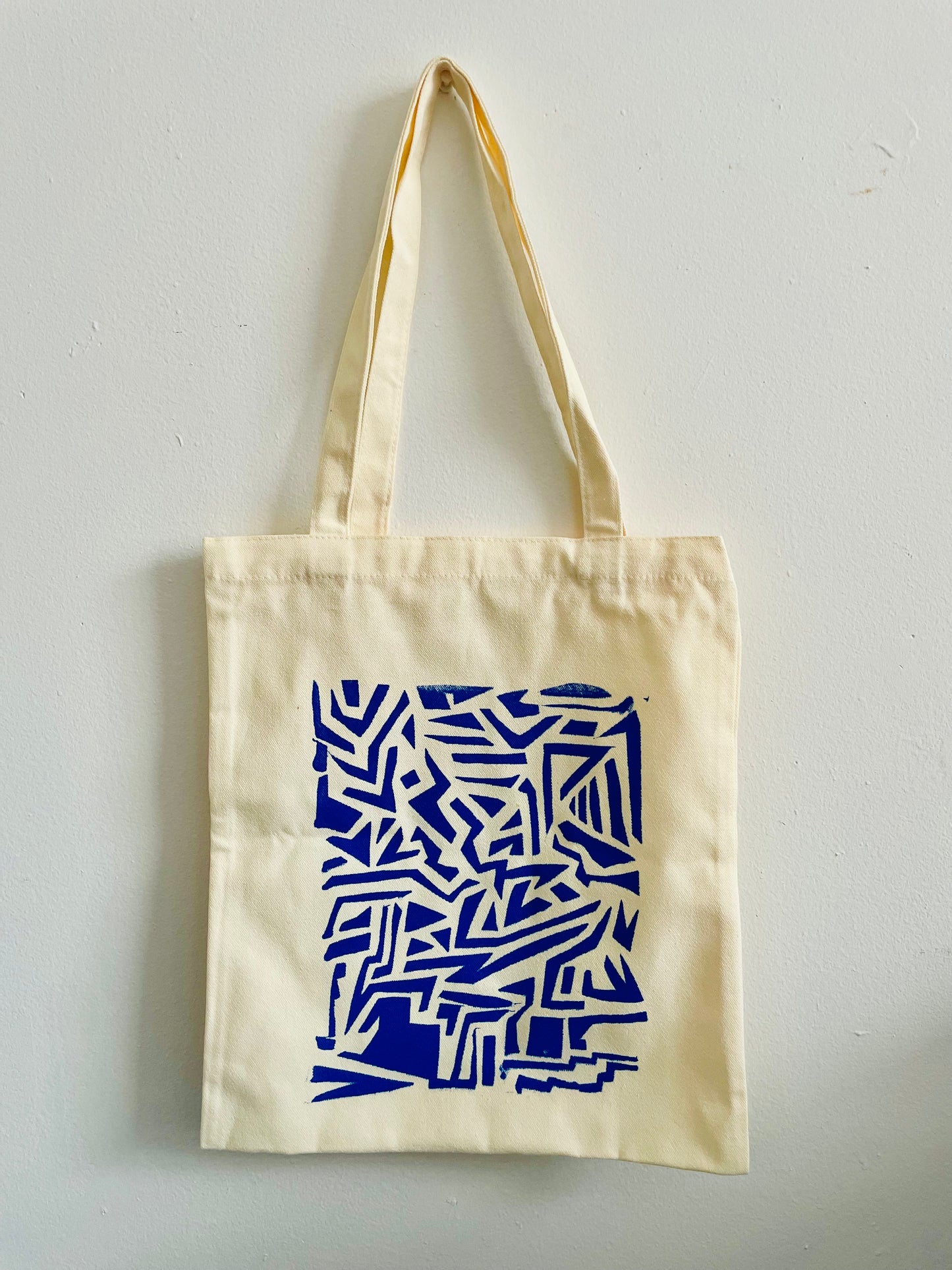 Screen Printed Kinetogram Tote